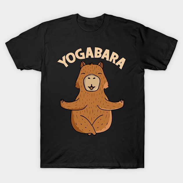 Capybara Yoga Lover Women Meditation Gift Capybara T-Shirt by PomegranatePower